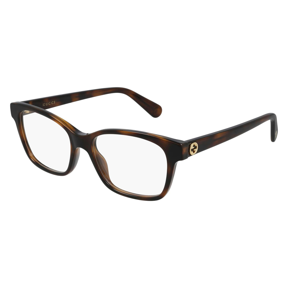 Gucci Women's Sunglasses Spring Summer 2021 Havana Transparent Demo Lens Demo Lens  GG0922O 006