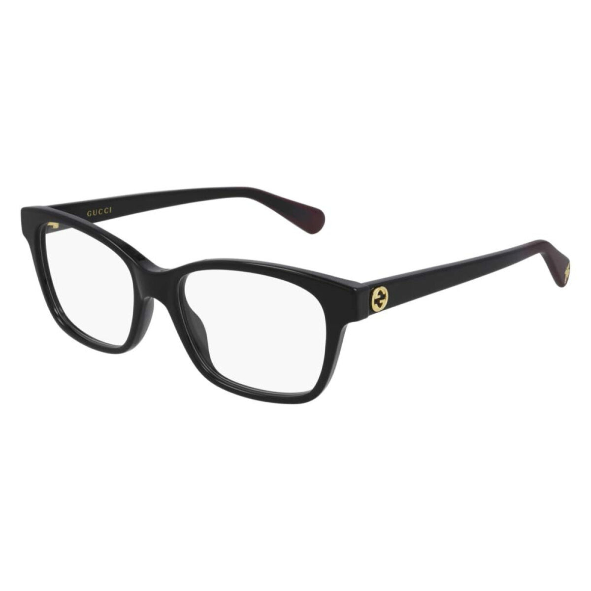 Gucci Women's Sunglasses Spring Summer 2021 Black Transparent Demo Lens Demo Lens  GG0922O 007
