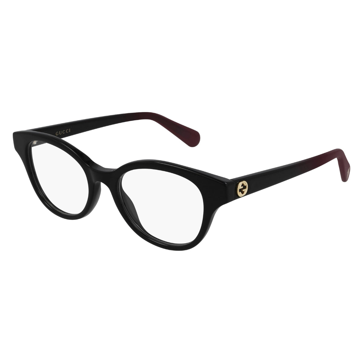 Gucci Women's Sunglasses Spring Summer 2021 Black Transparent Demo Lens Demo Lens  GG0924O 003