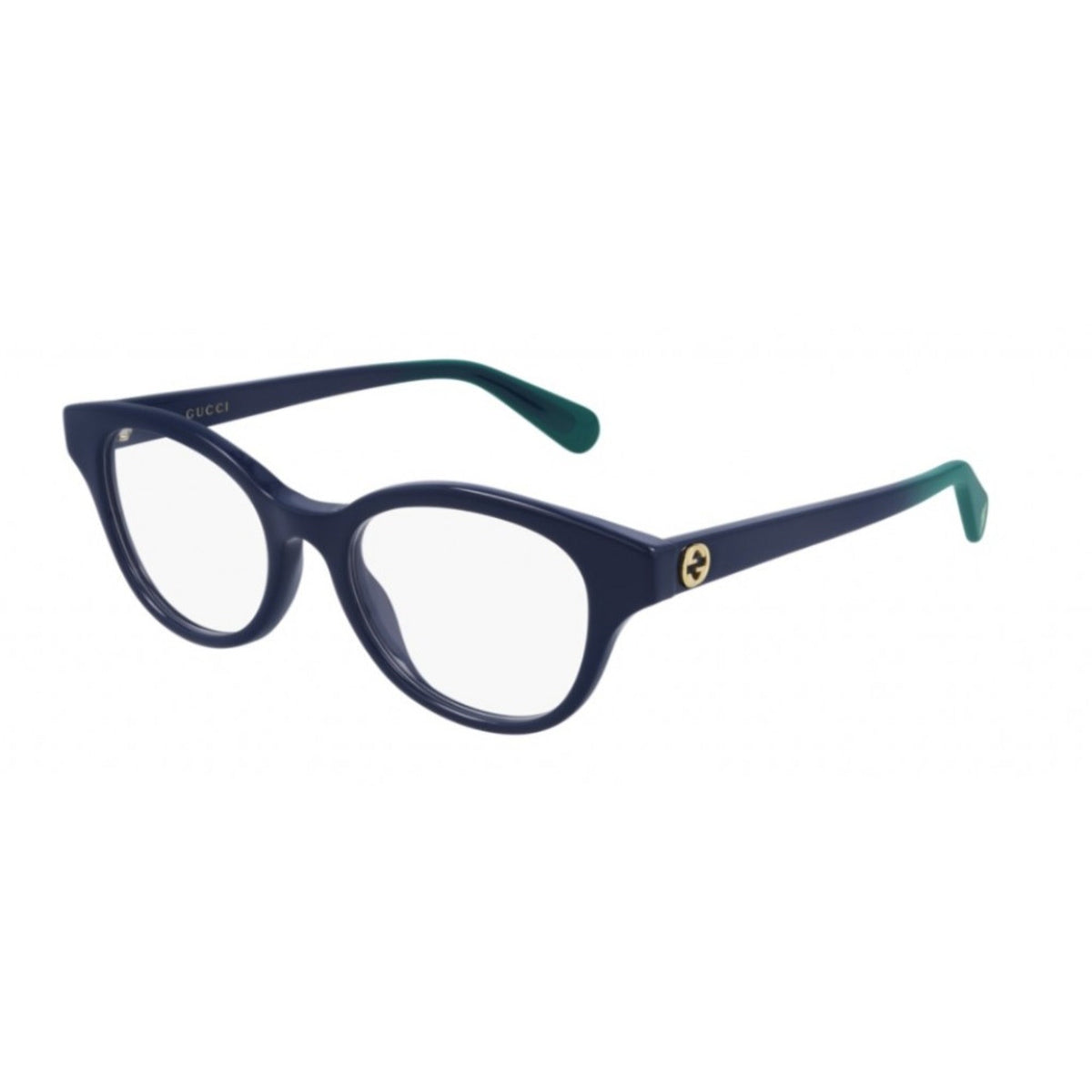 Gucci Women's Sunglasses Spring Summer 2021 Blue Transparent Demo Lens Demo Lens  GG0924O 004