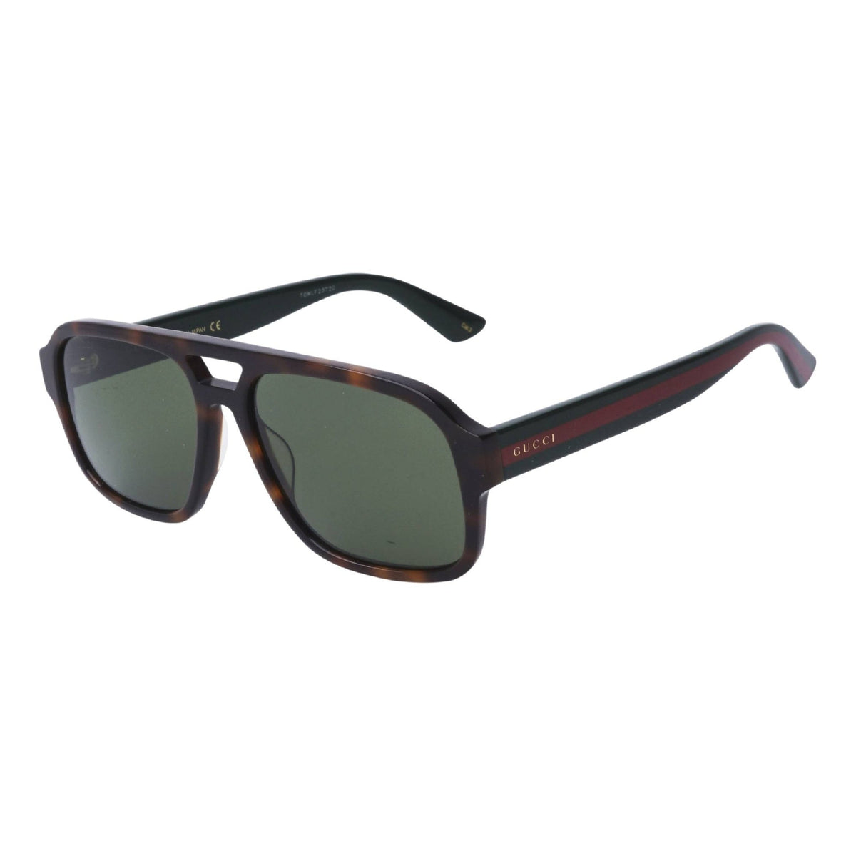Gucci Men's Sunglasses Spring Summer 2021 Havana Green Nylon Nylon GG0925S 002