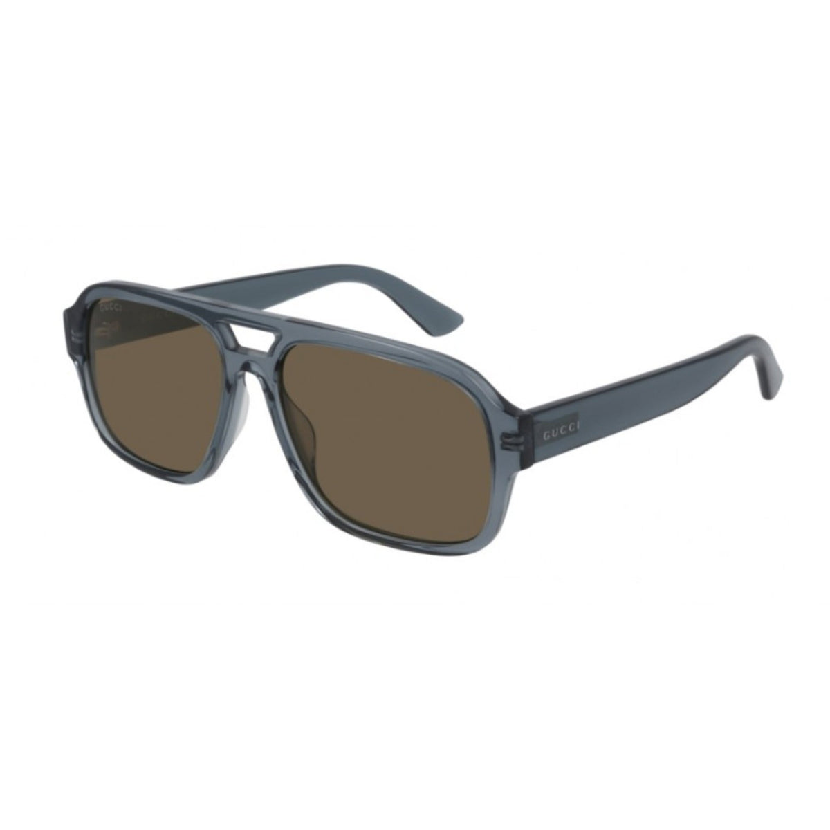 Gucci Men's Sunglasses Spring Summer 2021 Grey Brown Nylon Nylon GG0925S 004