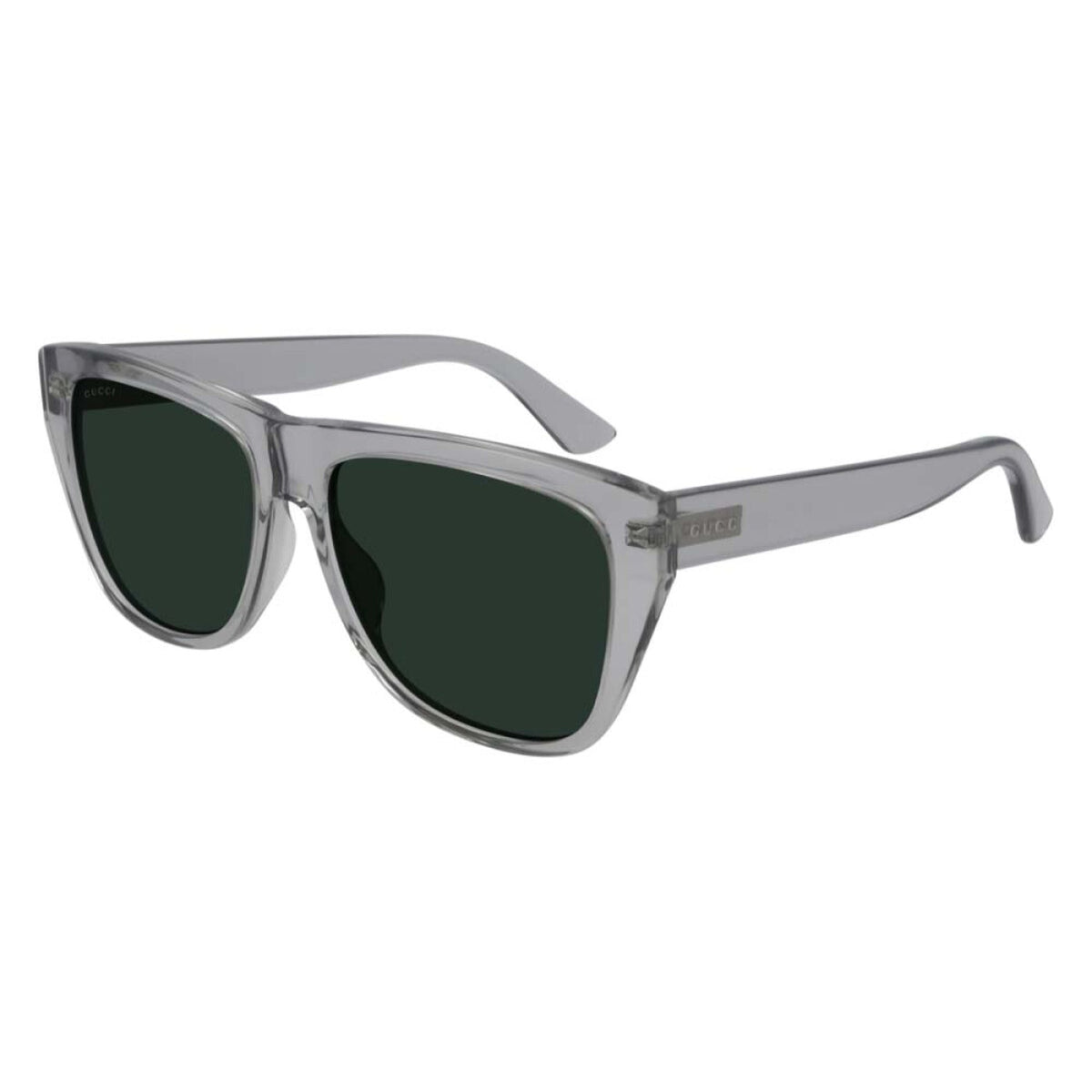 Gucci Men's Sunglasses Spring Summer 2021 Grey Green Nylon Nylon GG0926S 003