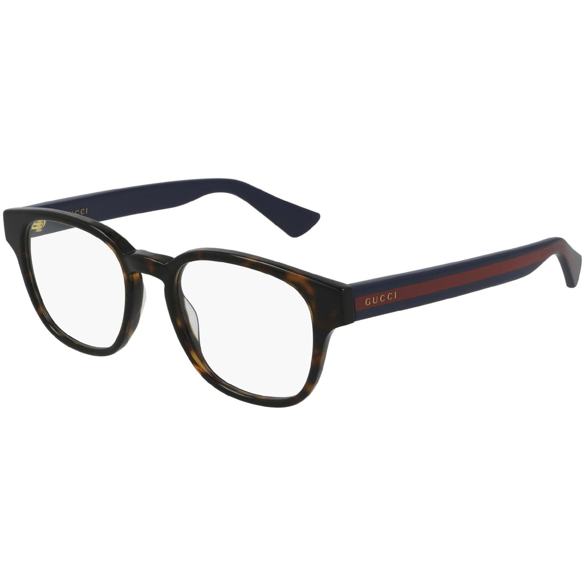 Gucci Men's Sunglasses Spring Summer 2021 Havana Transparent Demo Lens Demo Lens  GG0927O 002