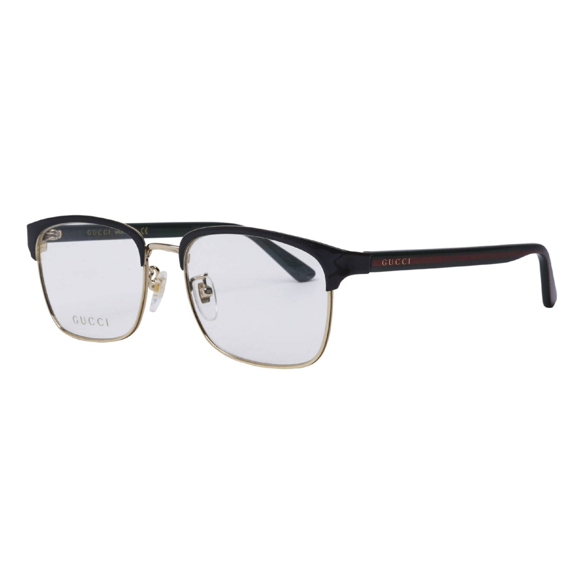 Gucci Men's Sunglasses Spring Summer 2021 Black Transparent Demo Lens Demo Lens  GG0934OA 001