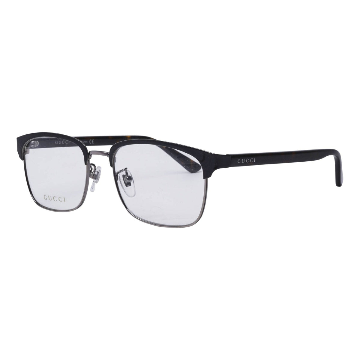 Gucci Men's Sunglasses Spring Summer 2021 Black Transparent Demo Lens Demo Lens  GG0934OA 003