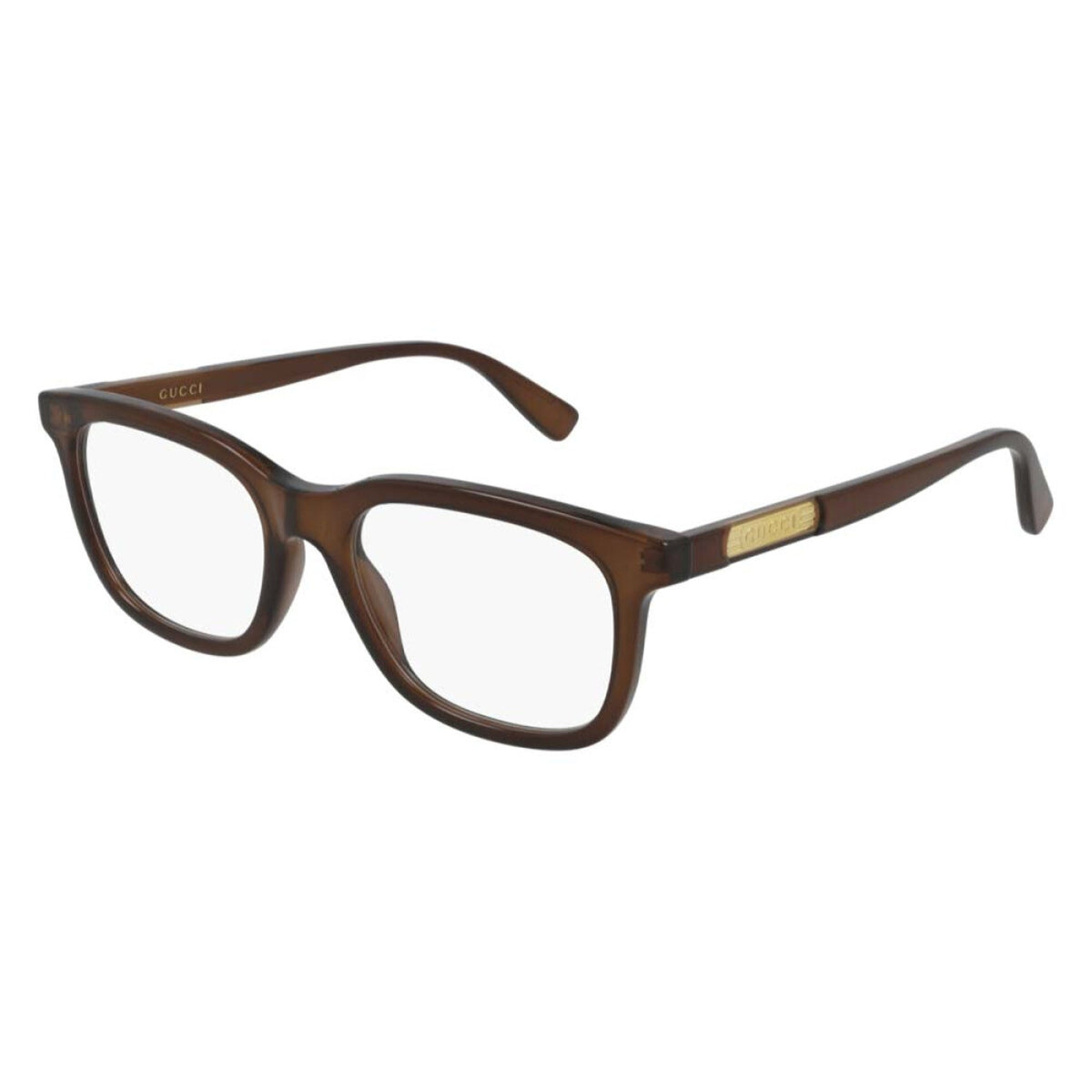 Gucci Men's Sunglasses Spring Summer 2021 Brown Transparent Demo Lens Demo Lens  GG0938O 006