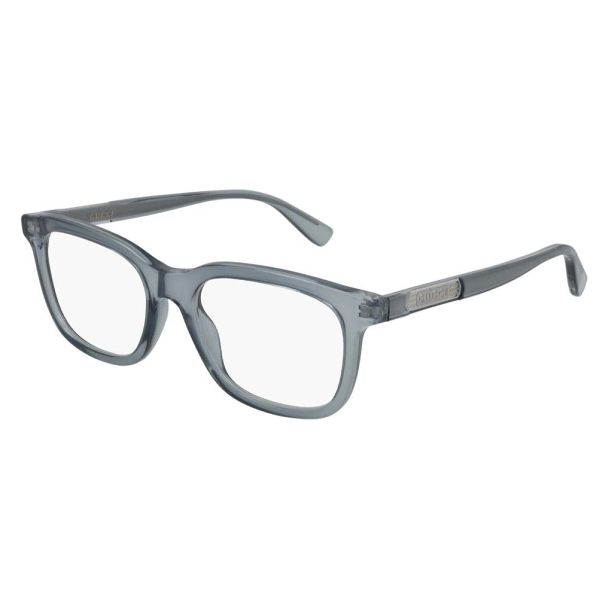Gucci Men's Sunglasses Spring Summer 2021 Light Blue Transparent Demo Lens Demo Lens  GG0938O 008