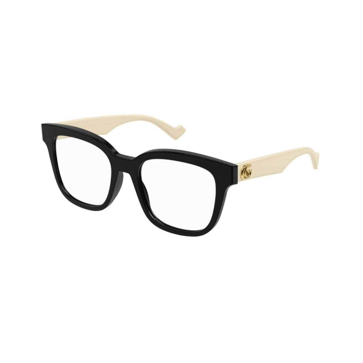Gucci Women's Sunglasses Spring Summer 2021 Black Transparent Demo Lens Demo Lens  GG0958O 002