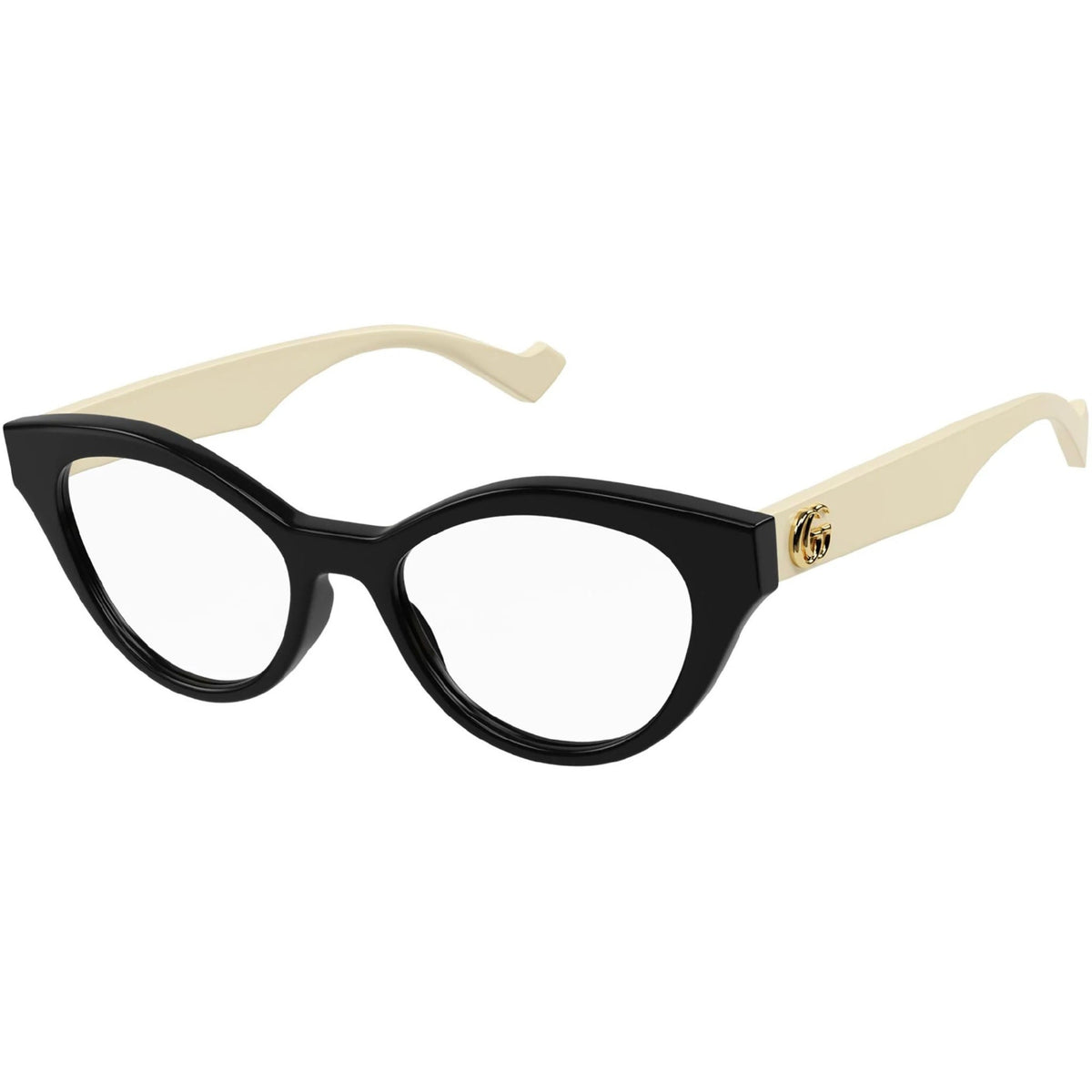 Gucci Women's Sunglasses Spring Summer 2021 Black Transparent Demo Lens Demo Lens  GG0959O 002
