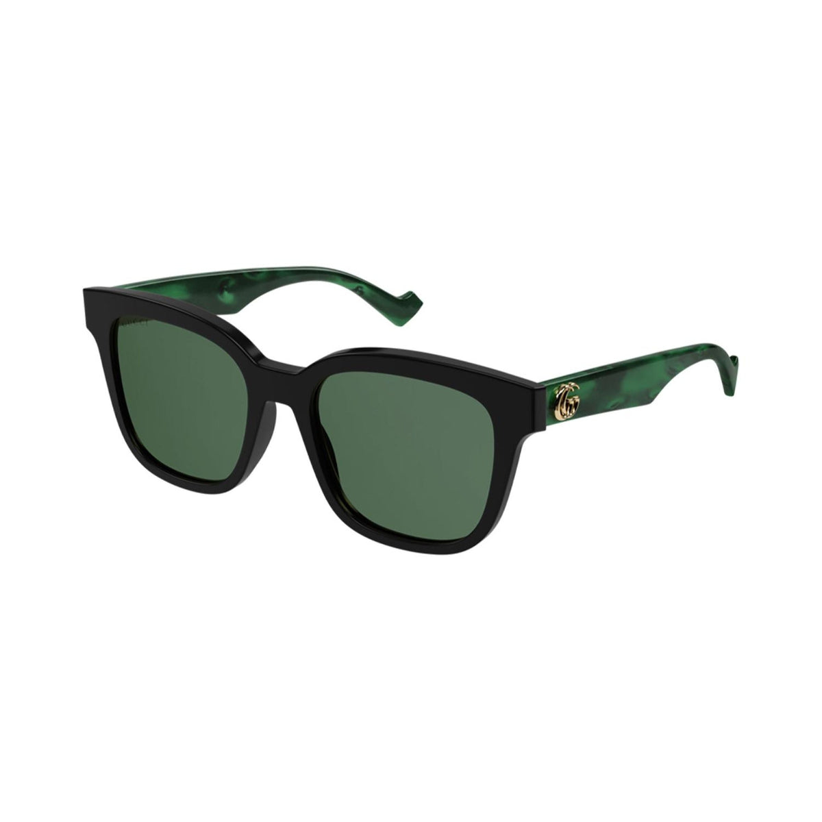 Gucci Women's Sunglasses Spring Summer 2021 Black Green Nylon Nylon GG0960SA 001