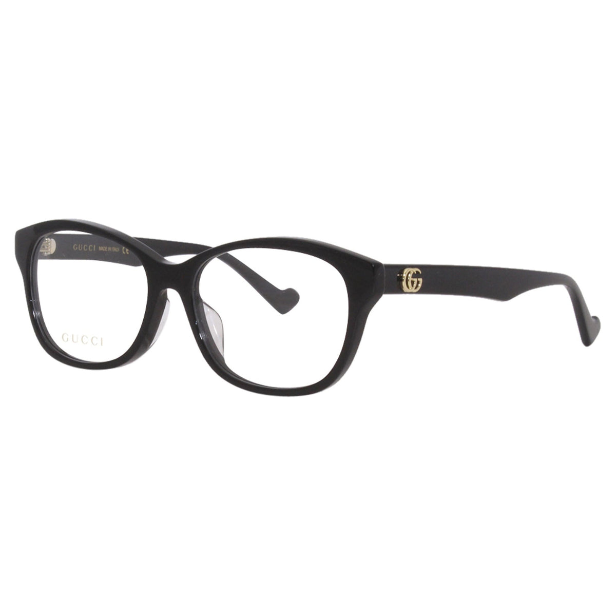 Gucci Women's Sunglasses Spring Summer 2021 Black Transparent Demo Lens Demo Lens  GG0961OA 004