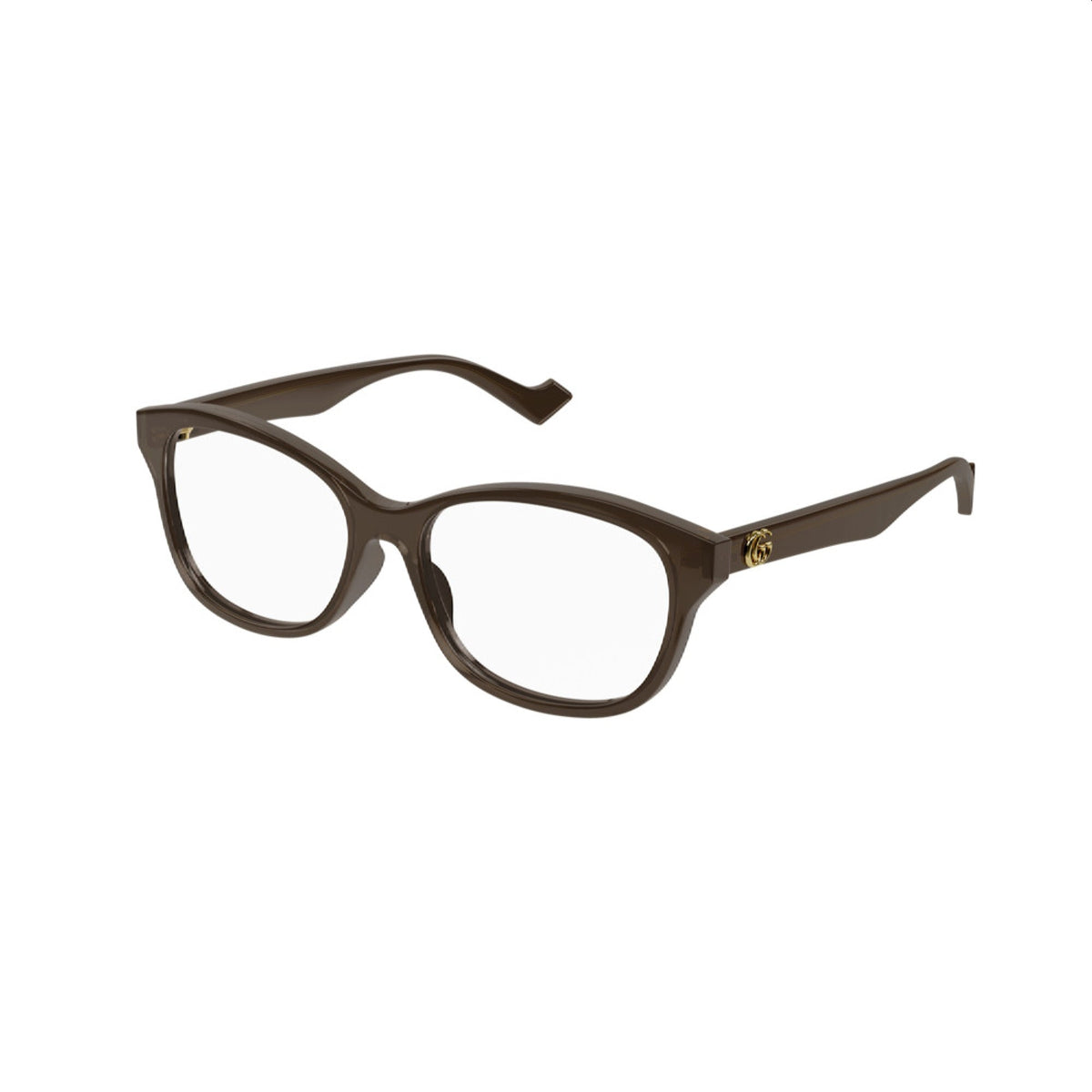 Gucci Women's Sunglasses Spring Summer 2021 Brown Transparent Demo Lens Demo Lens  GG0961OA 006