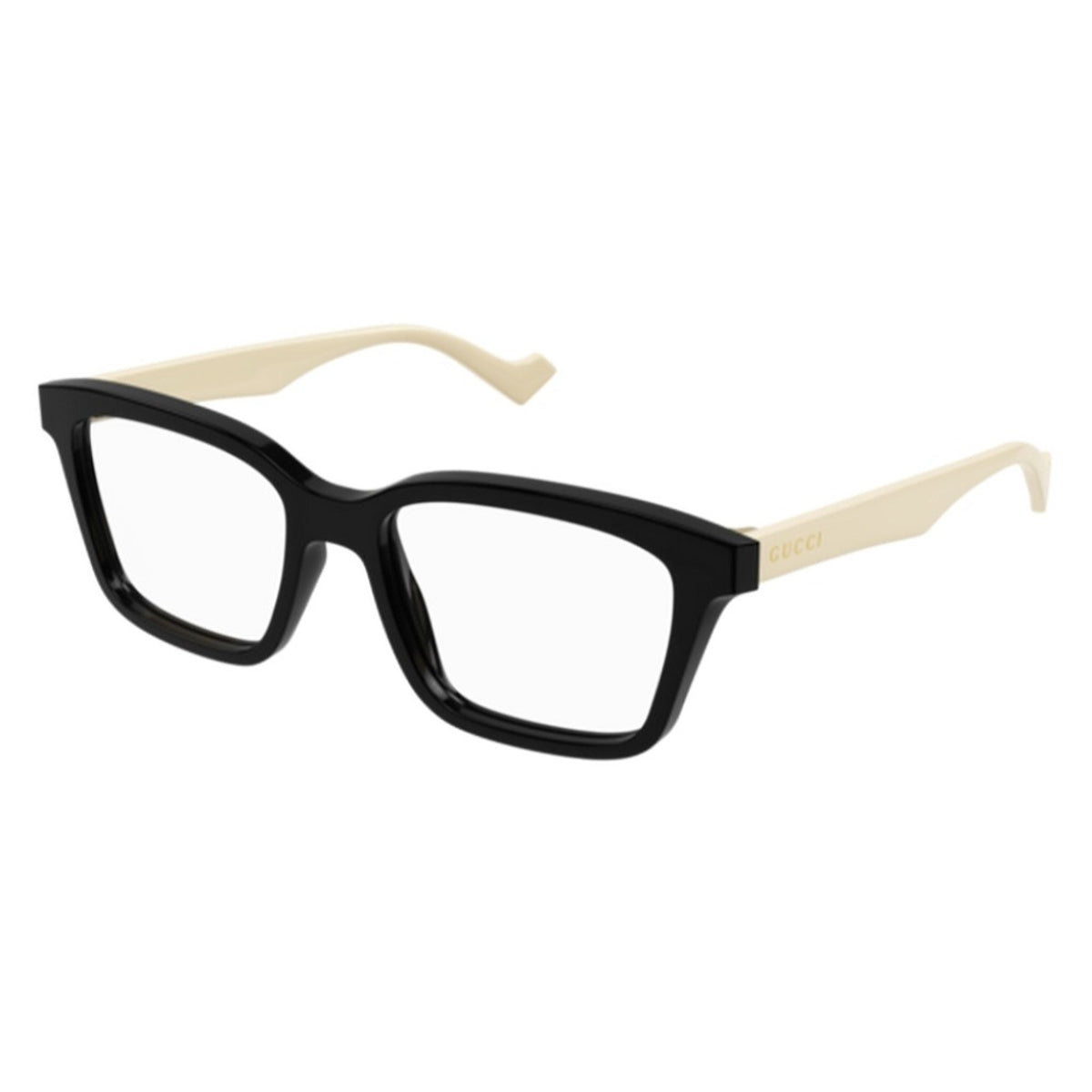 Gucci Men's Sunglasses Spring Summer 2021 Black Transparent Demo Lens Demo Lens  GG0964O 005