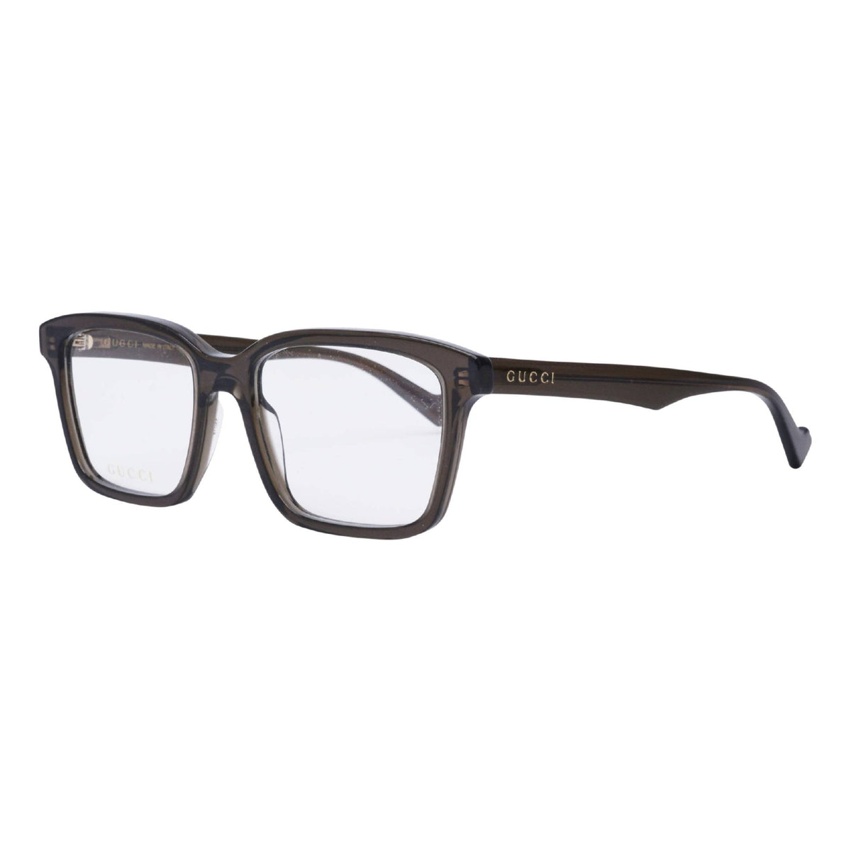 Gucci Men's Sunglasses Spring Summer 2021 Brown Transparent Demo Lens Demo Lens  GG0964O 006