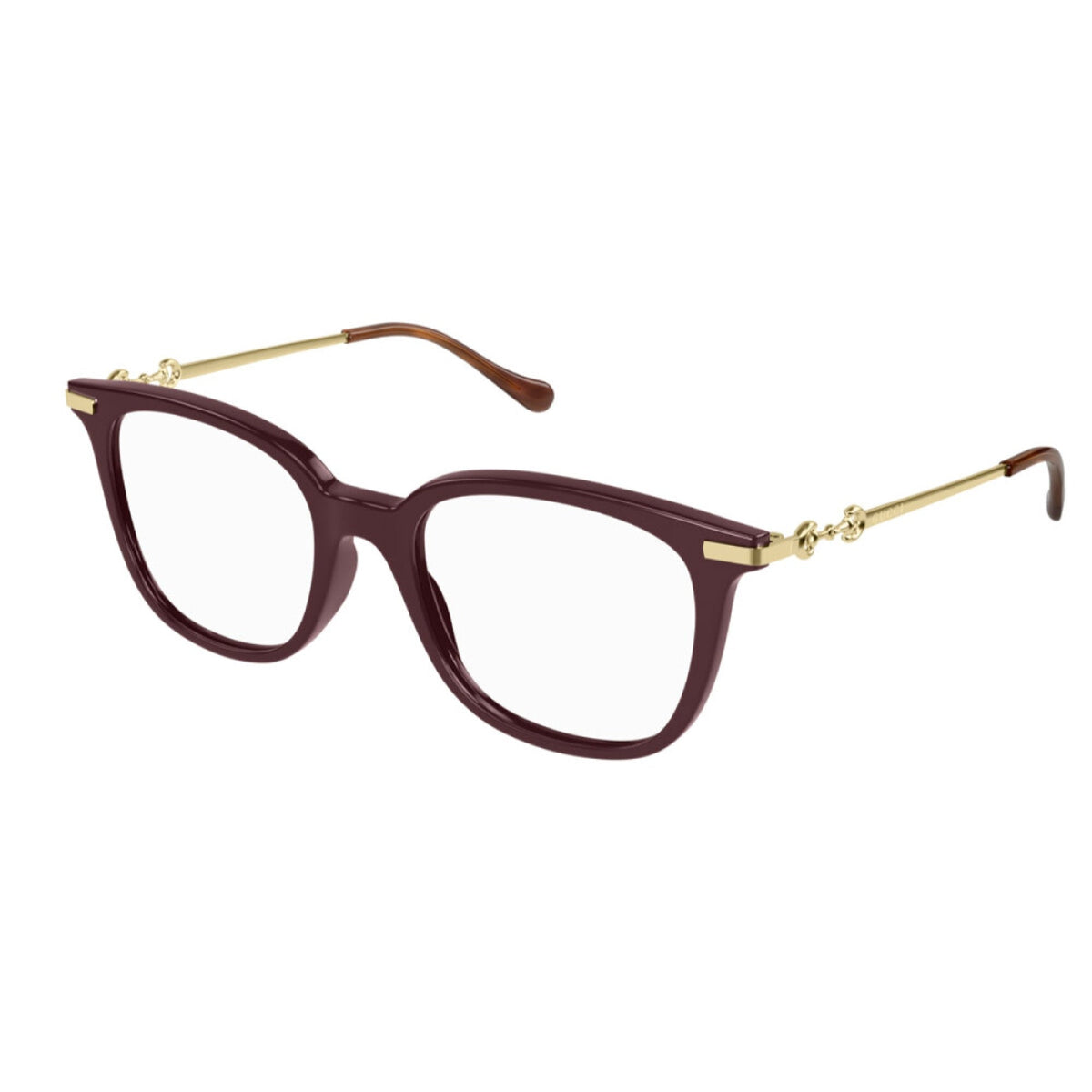 Gucci Women's Sunglasses Spring Summer 2021 Brown Transparent Demo Lens Demo Lens  GG0968O 003