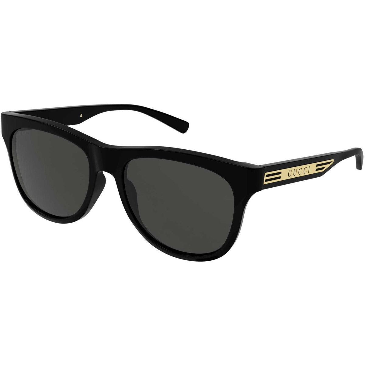 Gucci Men's Sunglasses Spring Summer 2021 Black Grey Nylon Nylon GG0980S 001