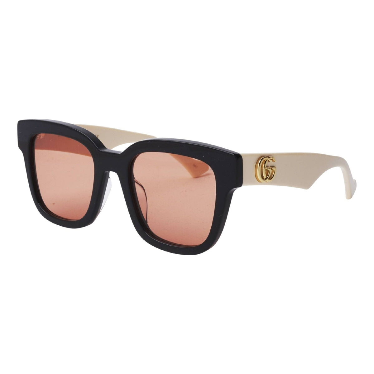 Gucci Women's Sunglasses Fall Winter Black Orange Nylon Nylon GG0998S 002