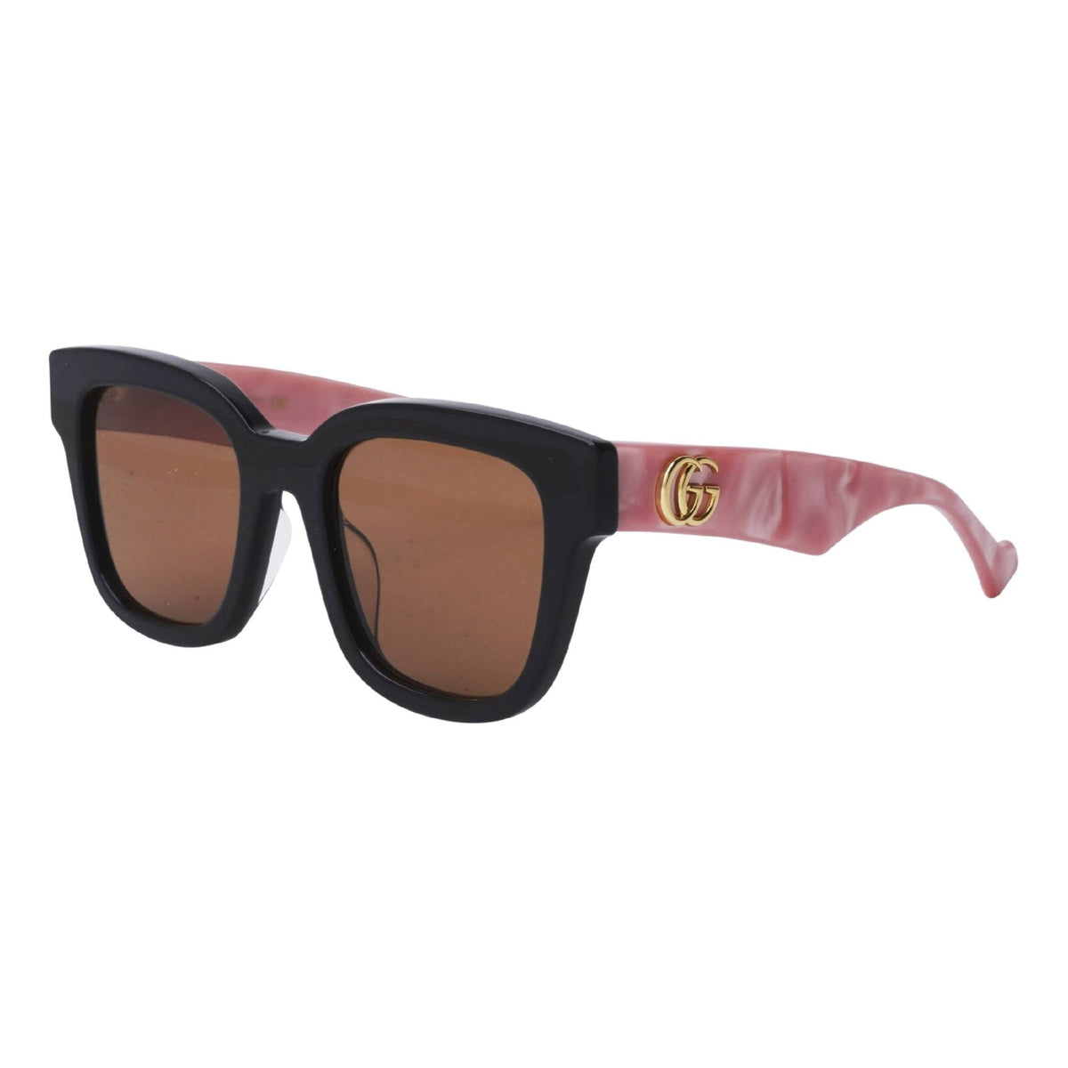 Gucci Women's Sunglasses Fall Winter Black Brown Nylon Nylon GG0998S 005