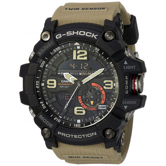 Casio Men's GG1000-1A5 G-Shock Analog-Digital Green Resin Watch