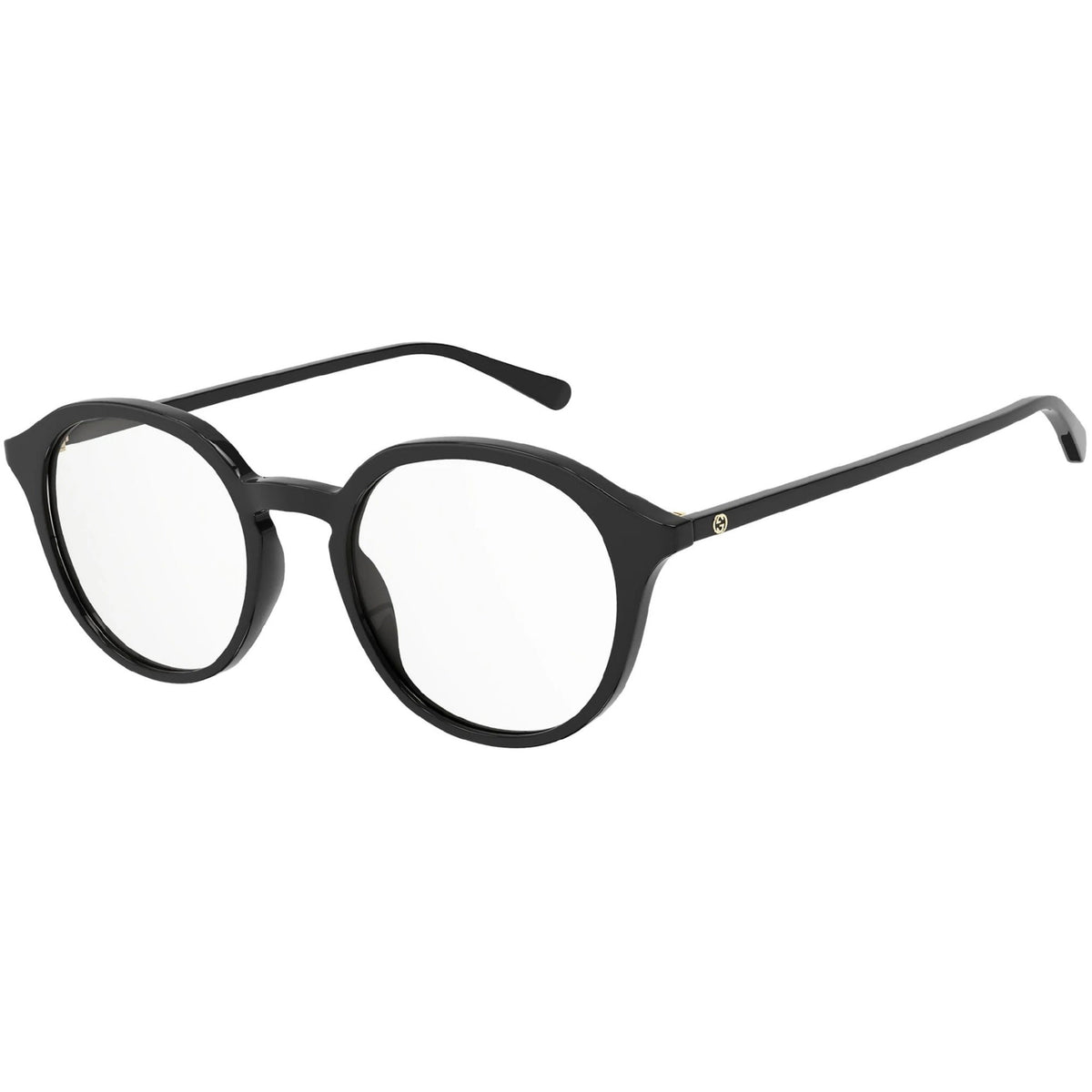 Gucci Women's Sunglasses Fall Winter 2021 Black Transparent Demo Lens Demo Lens  GG1004O 001