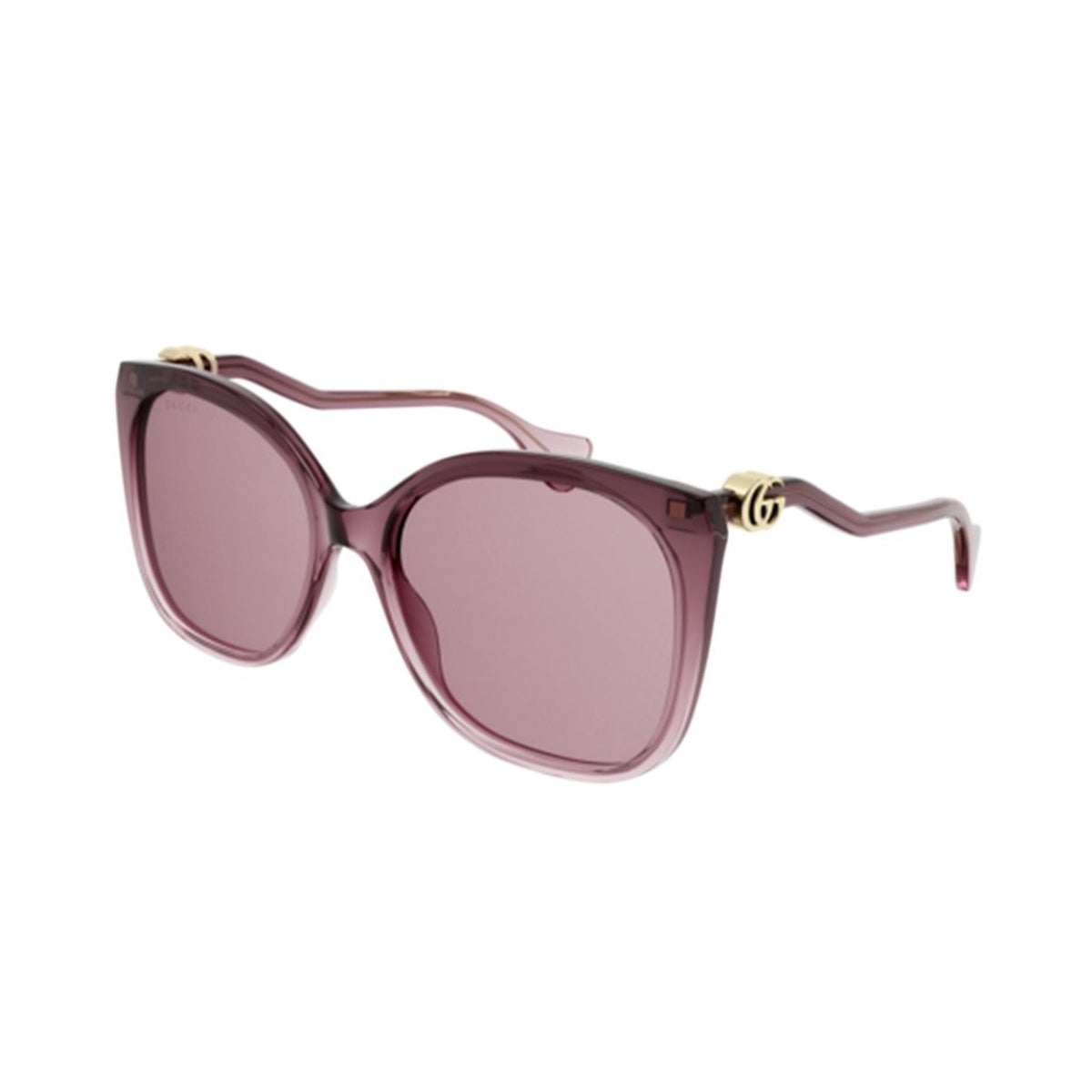 Gucci Women's Sunglasses Fall Winter Burgundy Red Nylon Nylon GG1010S 004