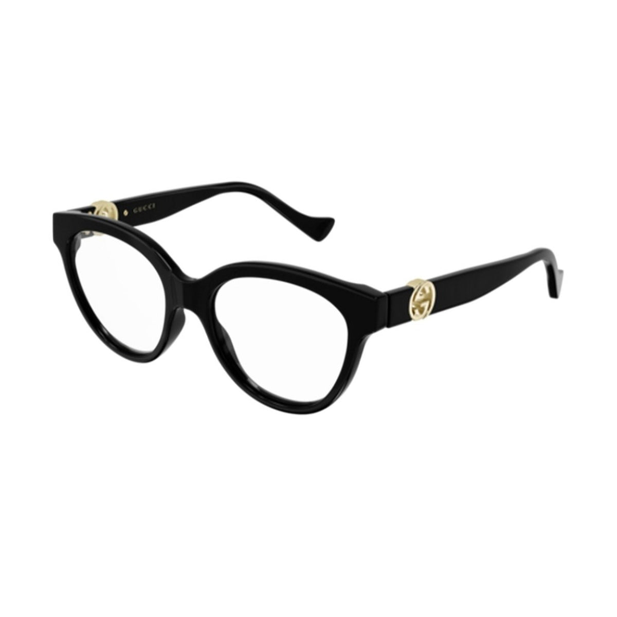 Gucci Women's Sunglasses Spring Summer 2022 Black Transparent Demo Lens Demo Lens  GG1024O 007