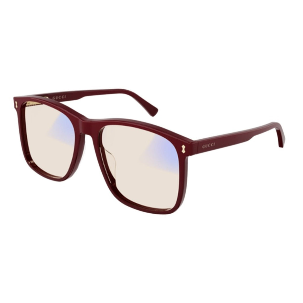 Gucci Men&#39;s Sunglasses Fall Winter Burgundy Yellow NXT Lens NXT Lens Photocromatic GG1041S 005
