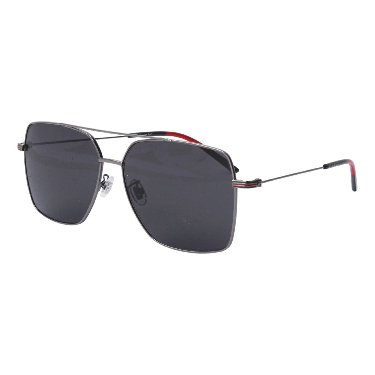 Gucci Men's Sunglasses Fall Winter 2021 Ruthelium Grey Nylon Nylon GG1053SK 001