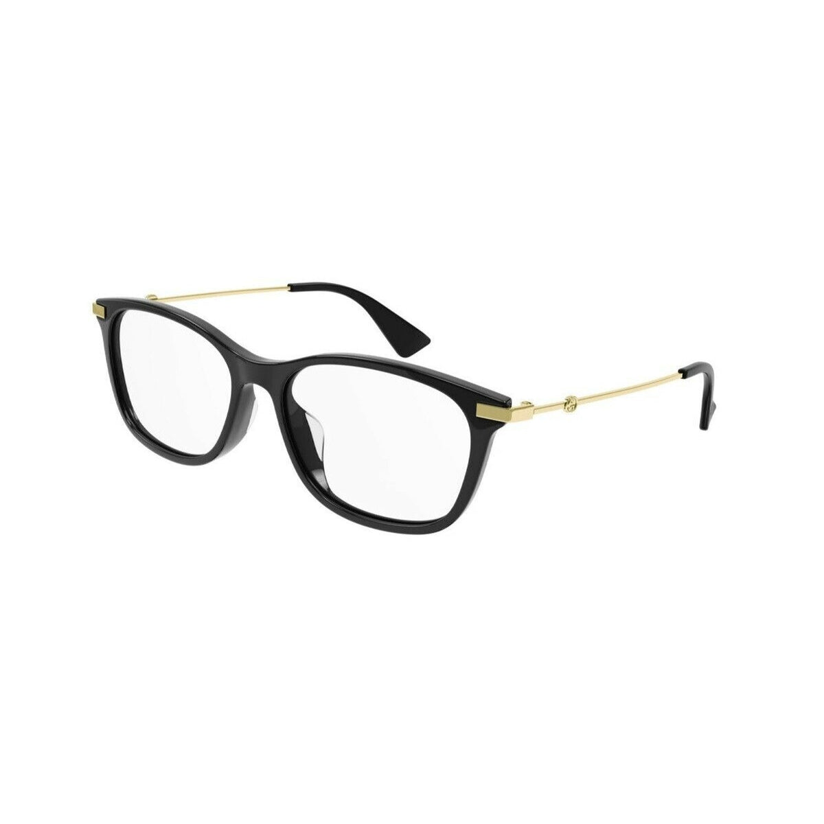 Gucci Women's Sunglasses Fall Winter 2021 Black Transparent Demo Lens Demo Lens  GG1061OA 001