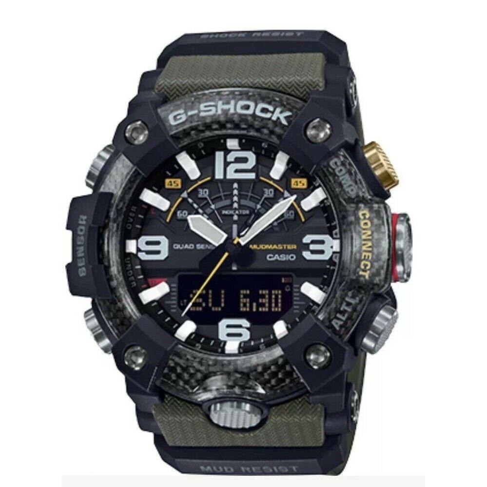 Casio Men&#39;s GGB100-1A3 G-Shock Green Rubber Watch