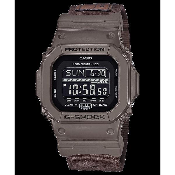 Casio Men&#39;s GLS5600CL-5 G-Shock Chronograph Brown Cloth Watch