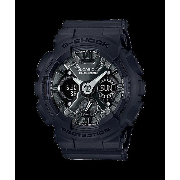 Casio Men&#39;s GMAS120MF-1A G-Shock Black Resin Watch