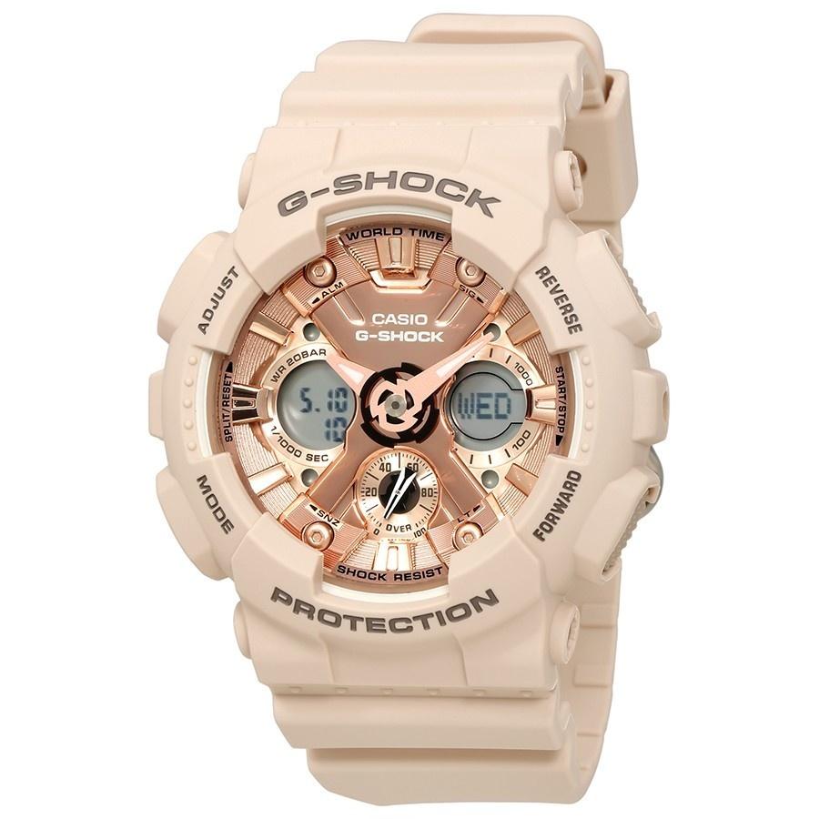 Casio Men&#39;s GMAS120MF-4A G-Shock Beige Resin Watch