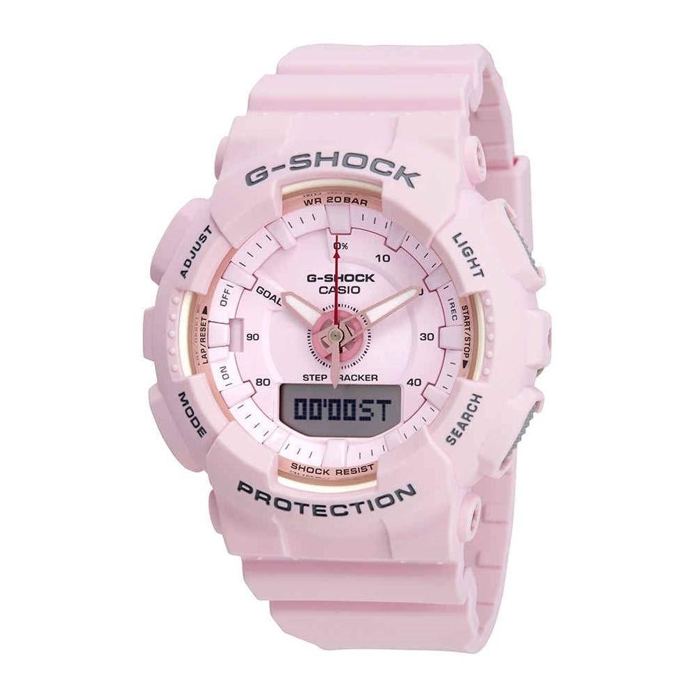 Casio Women's GMAS130-4A G-Shock Pink Resin Watch