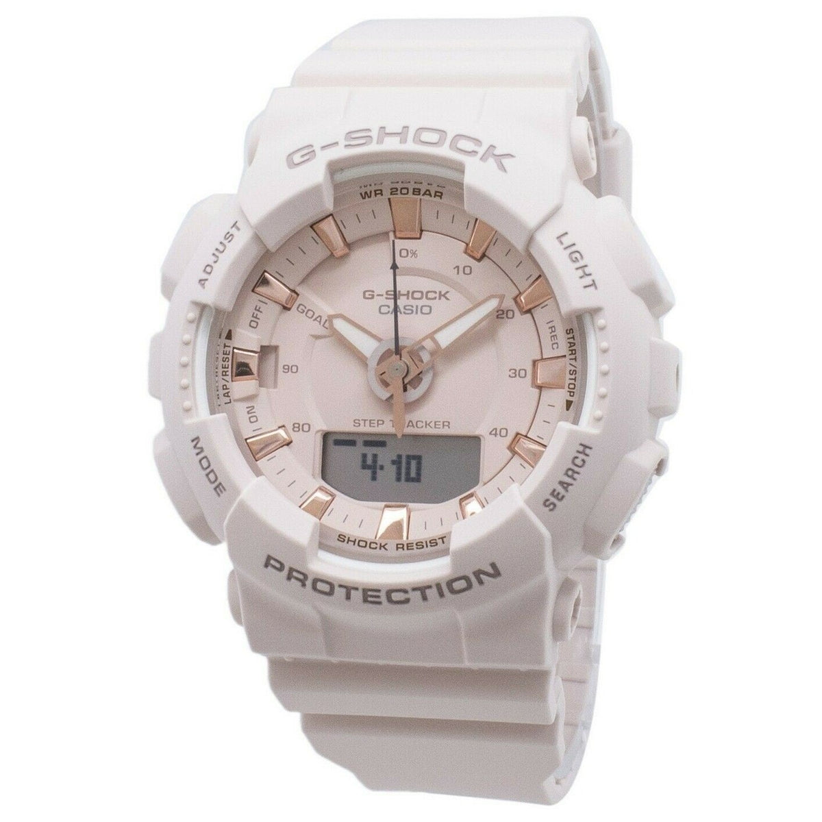 Casio Men&#39;s GMAS130PA-4A G-Shock Pink Resin Watch