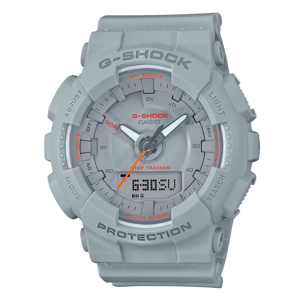 Casio Women's GMAS130VC-8A G-Shock Grey Resin Watch