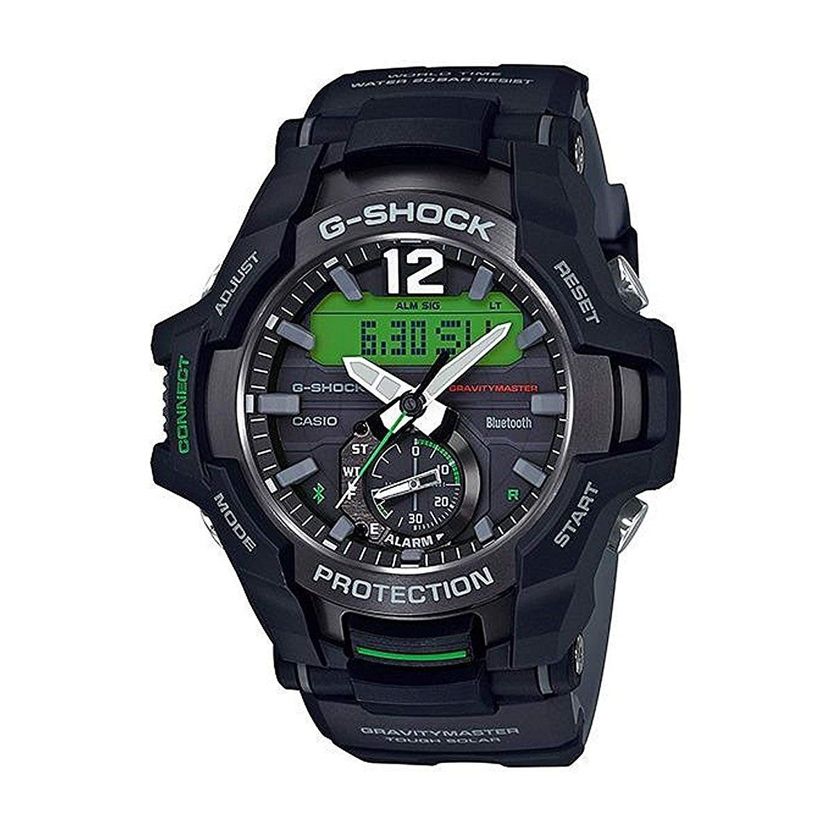 Casio Men&#39;s GRB100-1A3 G-Shock Black Resin Watch