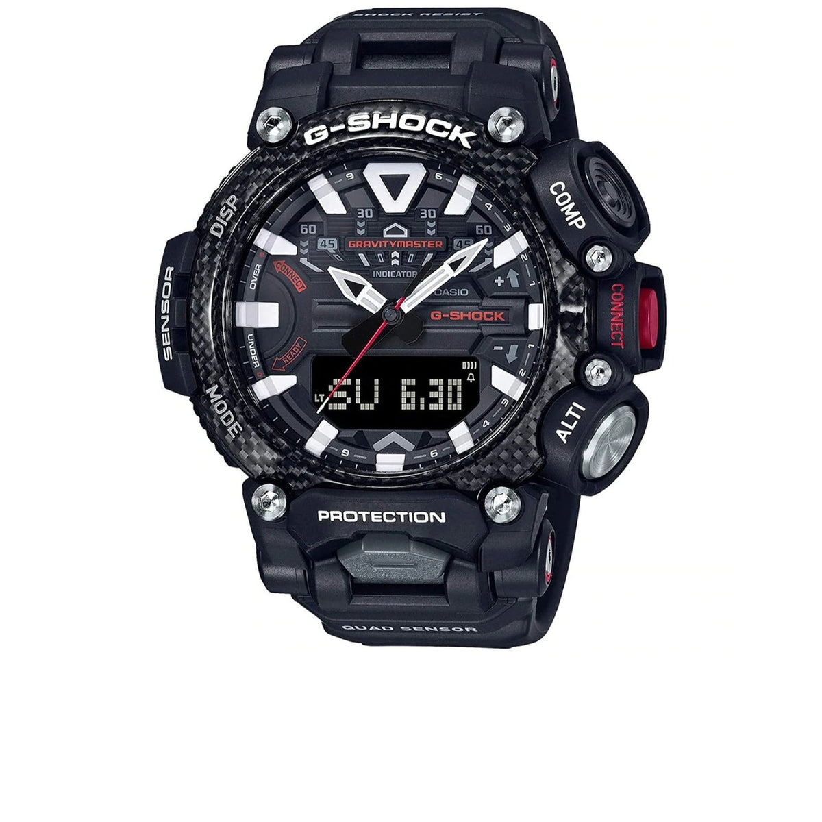 Casio Men&#39;s GRB200-1A G-Shock Black Rubber Watch