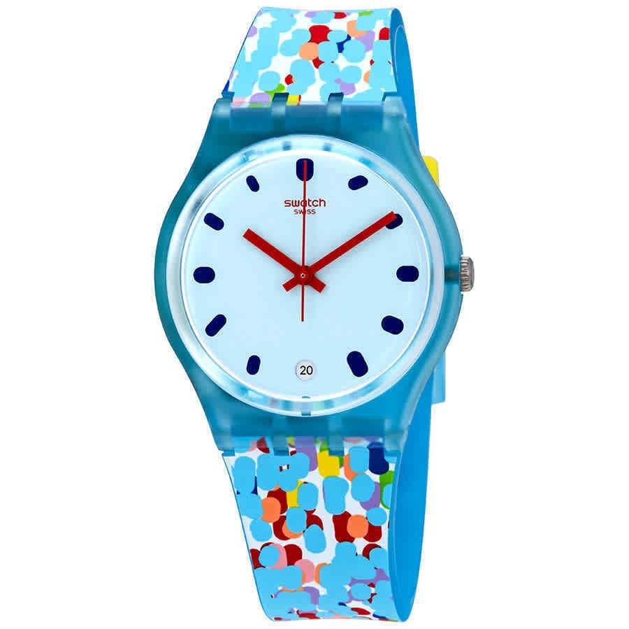 Swatch Women's GS401 Prikket Multicolored Silicone Watch