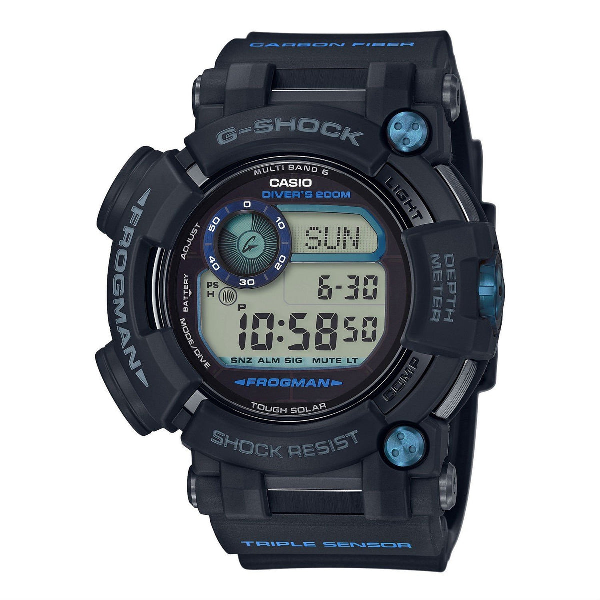 Casio Men's GWFD1000B-1 G-Shock Black Resin Watch