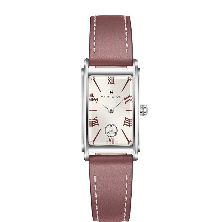 Hamilton Women&#39;s H11221814 Ardmore Pink Leather Watch