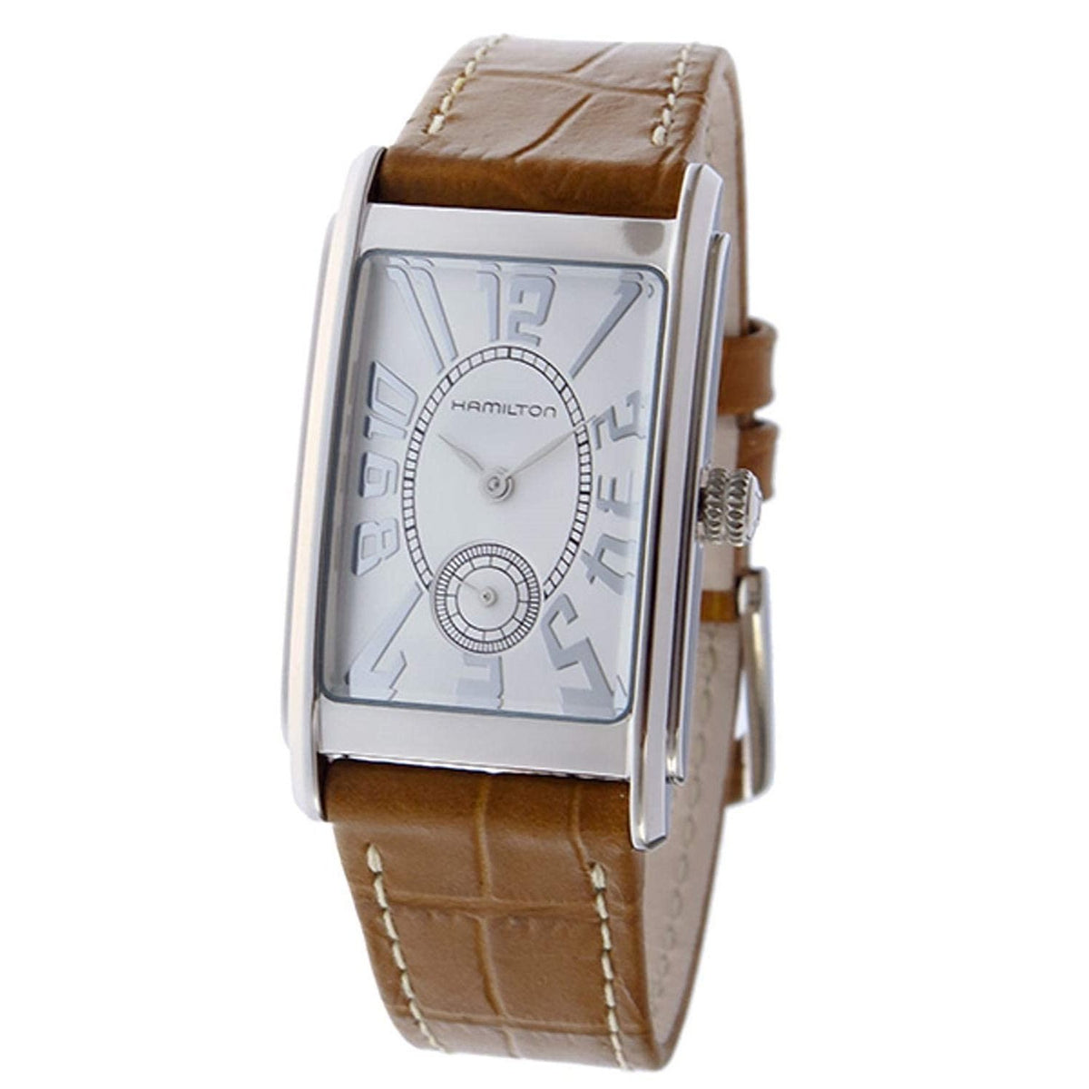 Hamilton Women&#39;s H11411553 Ardmore Brown Leather Watch