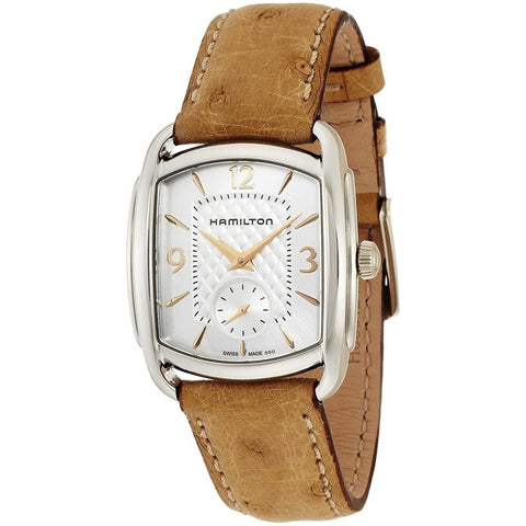 Hamilton Unisex H12451855 Bagley Brown Leather Watch