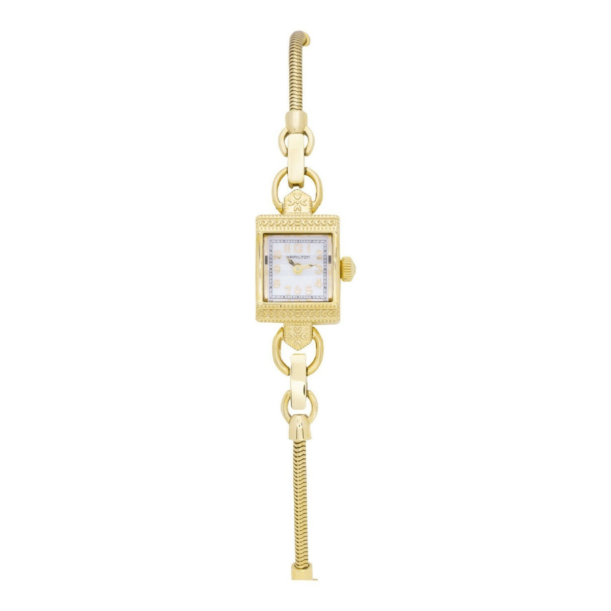Hamilton Women's H31231113 Vintage White Rubber Watch