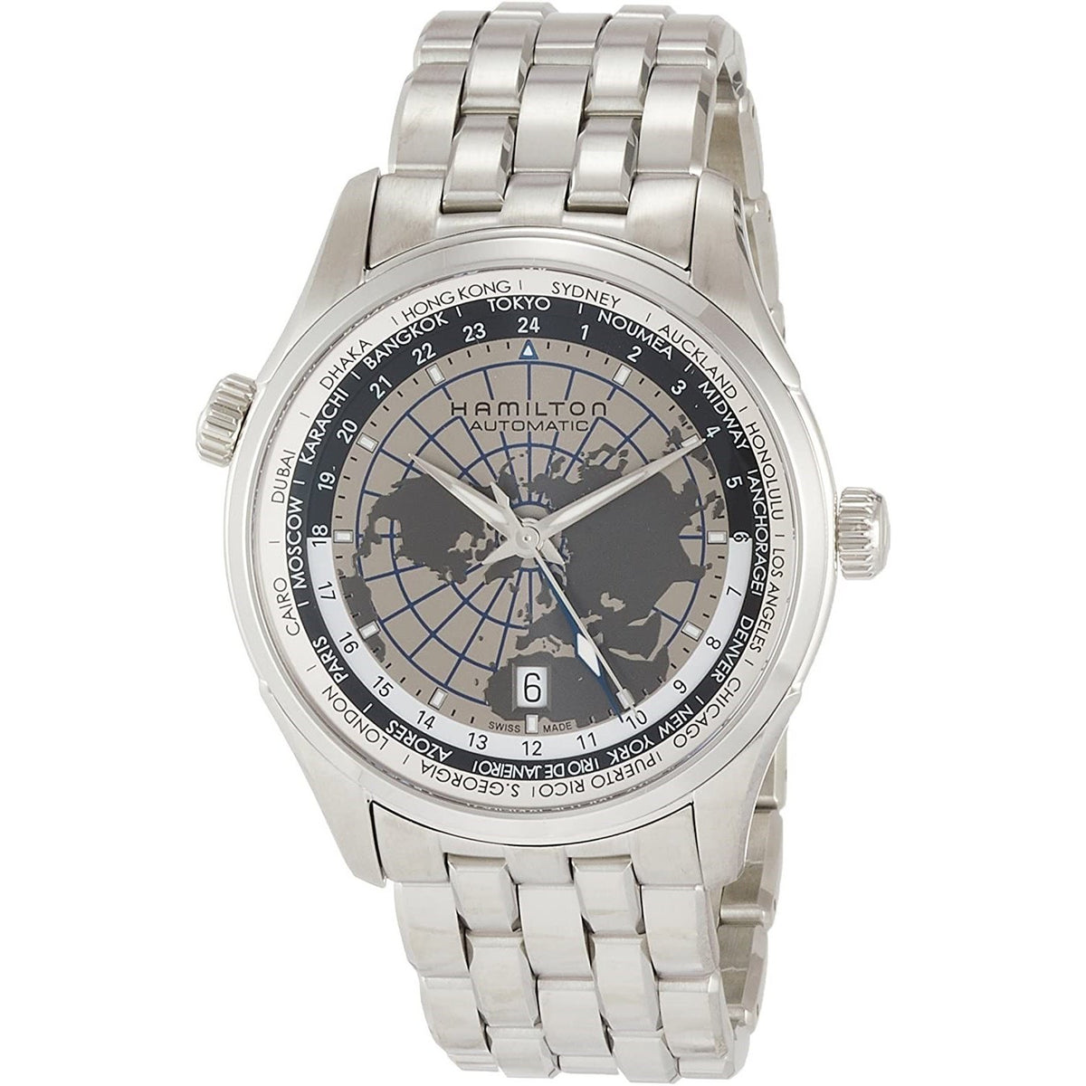 Hamilton Men's H32605181 Jazzmaster Stainless Steel Watch