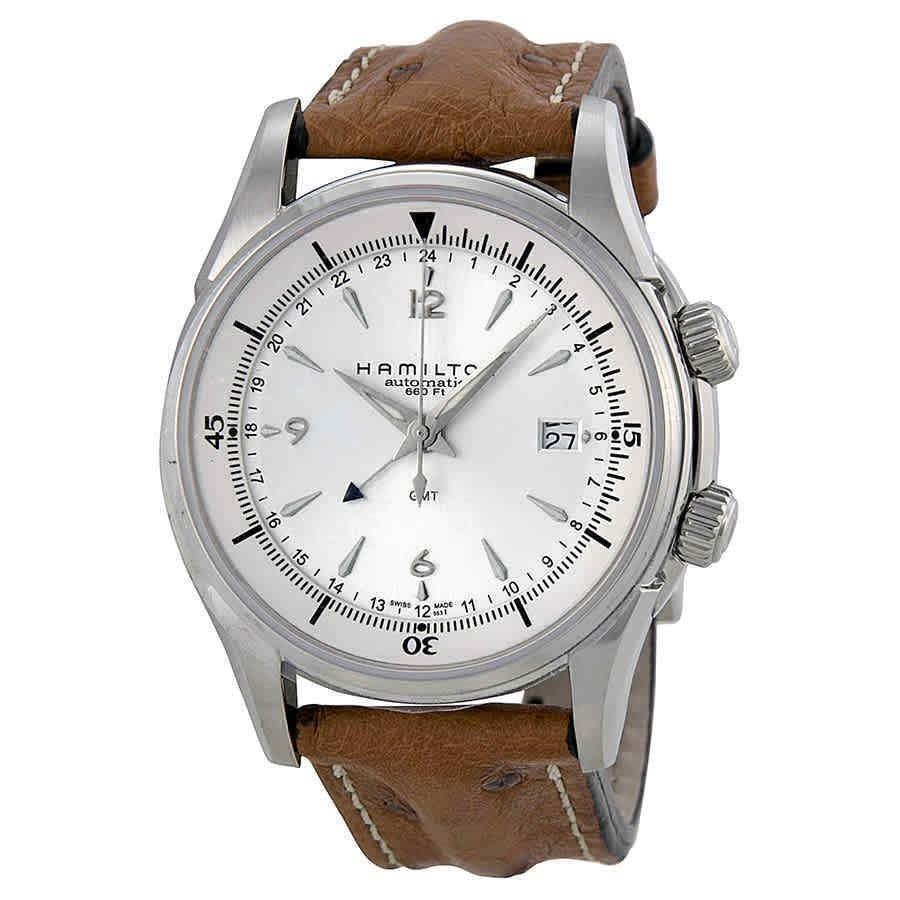 Hamilton Men's H32625555 Jazzmaster Brown Leather Watch