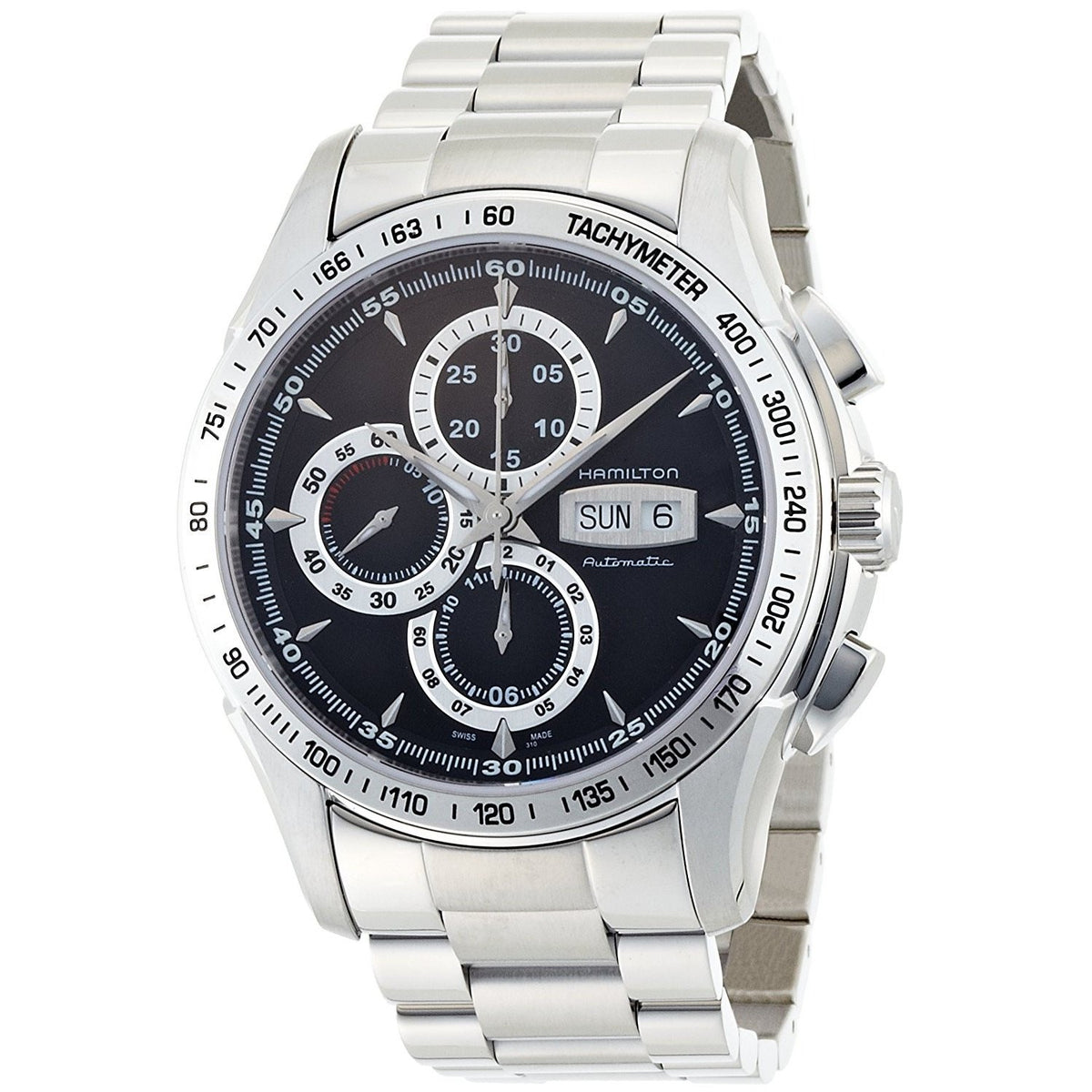 Hamilton Men&#39;s H32816131 Lord Chronograph Automatic Stainless Steel Watch