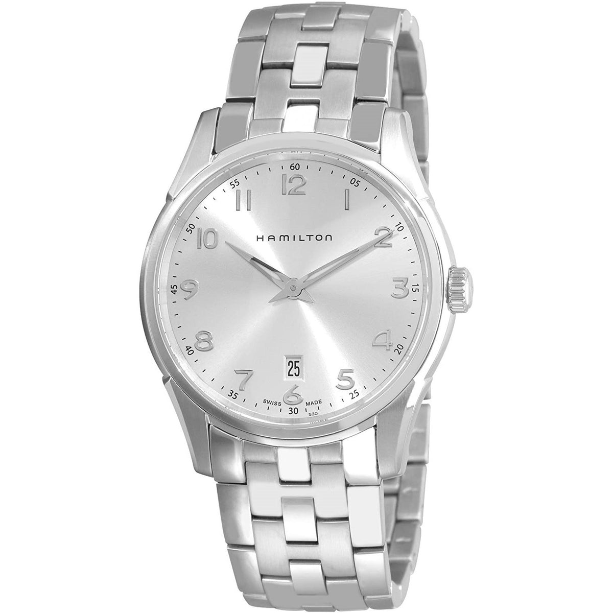 Hamilton Men&#39;s H38511153 Jazzmaster Thinline Stainless Steel Watch
