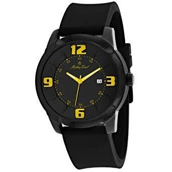 Mathey-Tissot Men&#39;s H511NJB Classic Black Rubber Watch
